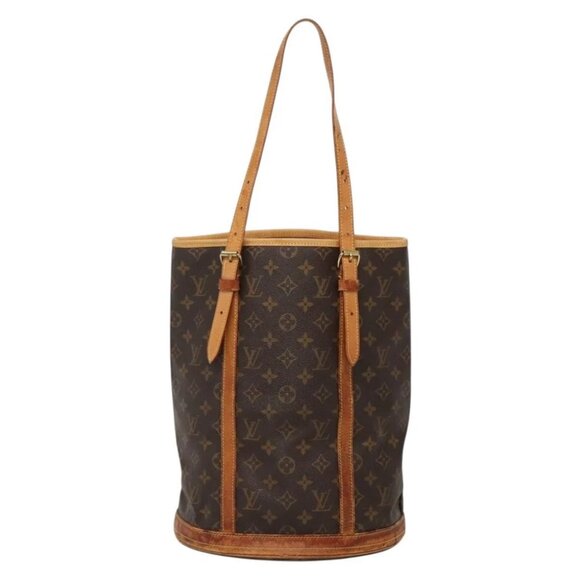 LOUIS VUITTON Monogram Bucket GM Shoulder Bag M42236 LV Auth 71488 - Picture 3 of 14